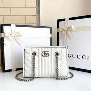 <AUTHENTIC>Gucci Marmont Medium Shoulder Bagr